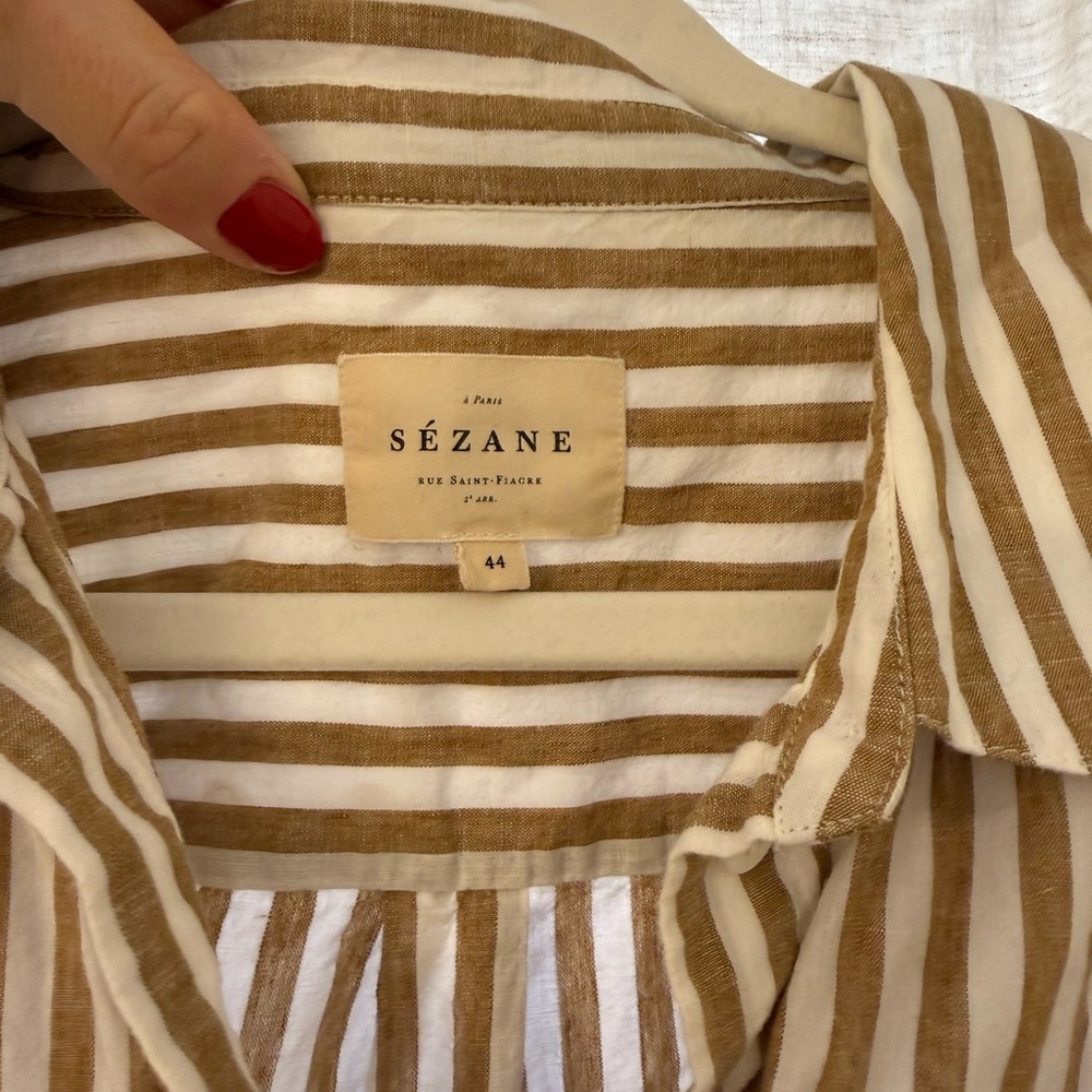 Sezane tomboy shirt - Picture 3 of 8